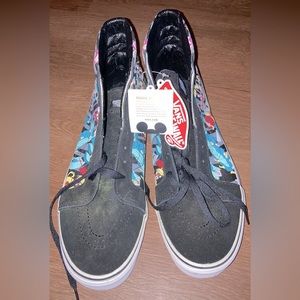 Size 13 Alice and Wonderland Vans
